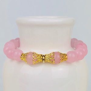 GEMSTONE | Rose Quartz Beaded Bracelet